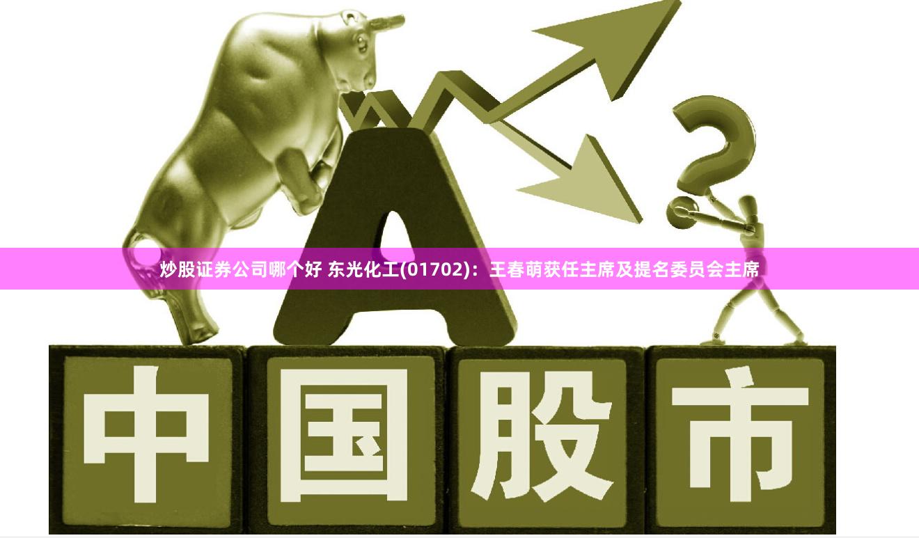炒股证券公司哪个好 东光化工(01702)：王春萌获任主席及提名委员会主席